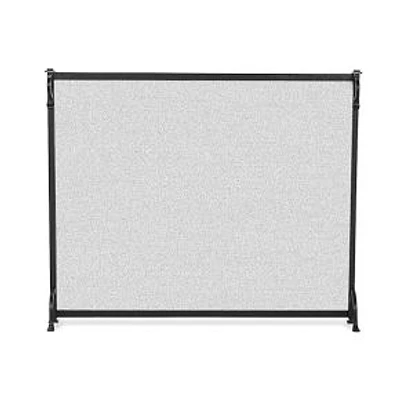 Craftsman Fireplace Screen, Black, 39x31