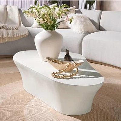 Aitken 58" Curved Coffee Table