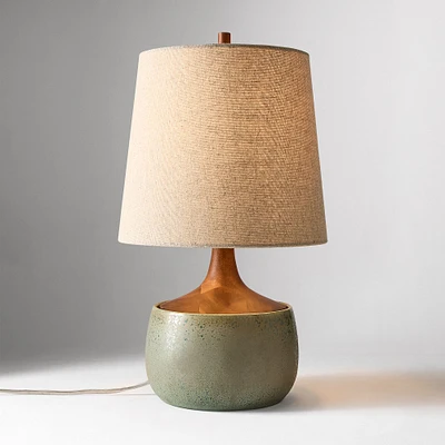 Bingley 16.5" Table Lamp, Green