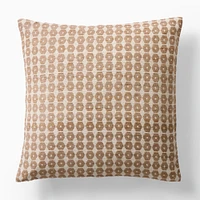 Honeycomb Silk Pillow Cover, 20"x20", Natural