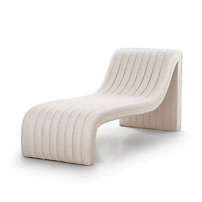 Anniina 74" Chaise Lounger, Dover Crescent