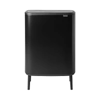 Brabantia Bo Touch Top Trash Can,  8 & Gallon, White