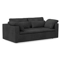 Harmony Modular 82" Bench Cushion Sofa, Standard Depth, Saddle Leather, Nut