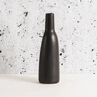 Gharyan Stoneware Vase, Matte White