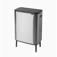 Brabantia Bo Touch Top Trash Can,  8 & Gallon, White