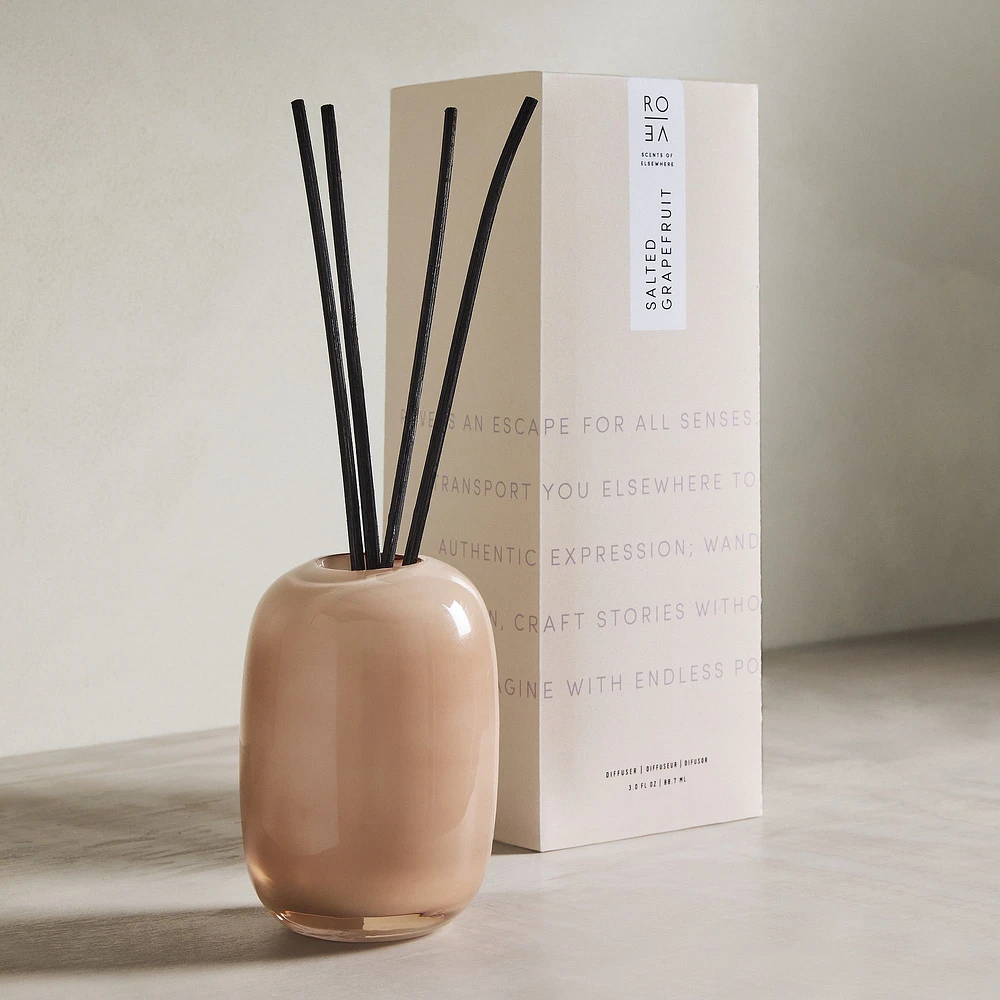 Rove Single Wick Boxed Candle, Salted Grapefruit