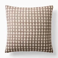 Honeycomb Silk Pillow Cover, 20"x20", Natural