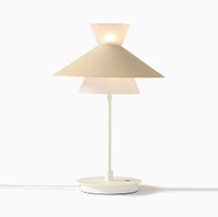 Billy Cotton Table Lamp, 20" Height, Pale Blue