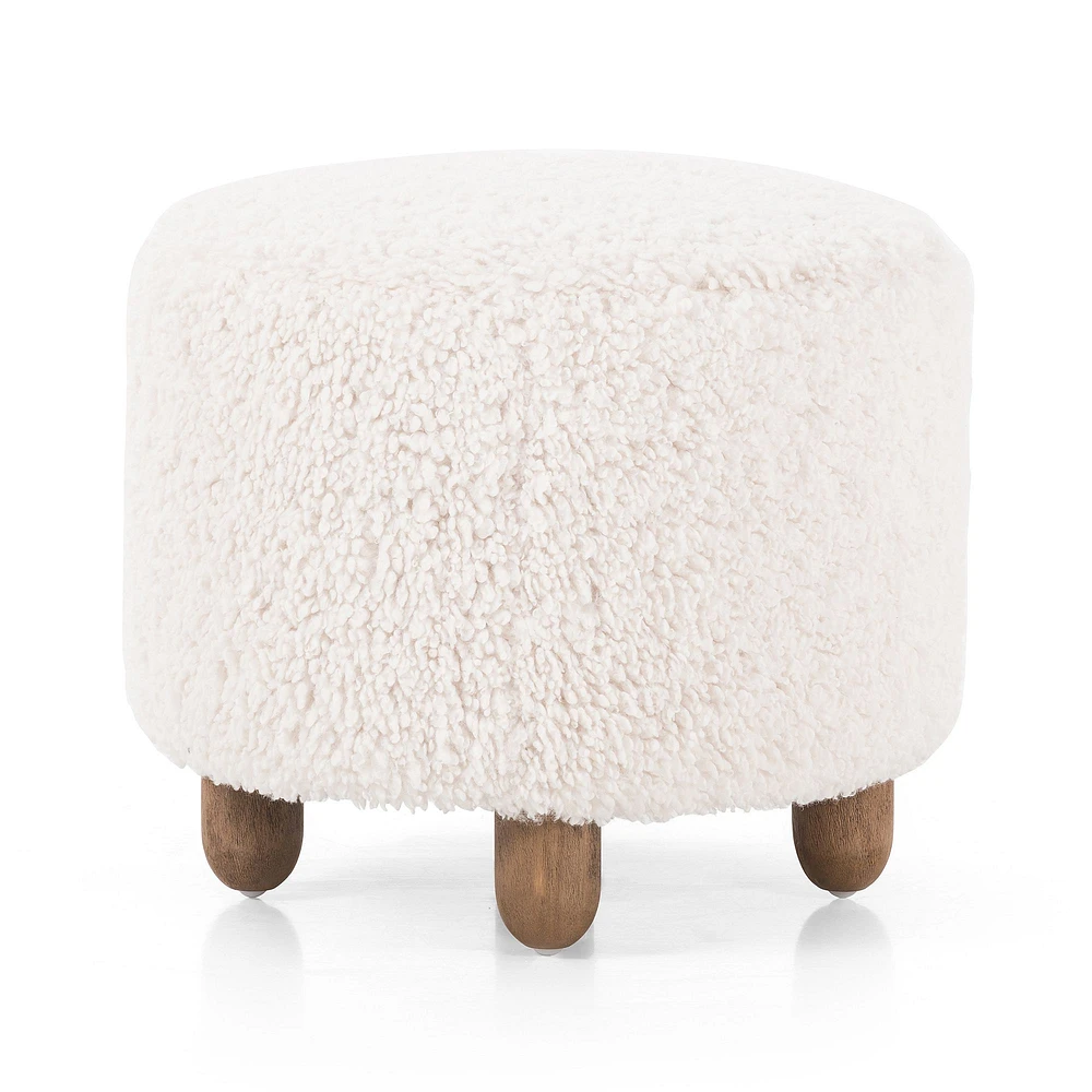 Loisaida 21" Ottoman, Andes Natural