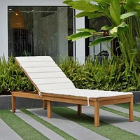 Westley Outdoor Chaise Lounge