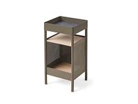 Stella Cart by Most Modest, Small, Fixed, Light Grey Felt, Deep Space