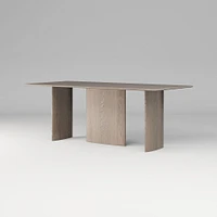 Farrow Counter Height Communal Table, 96", Blonde on Oak