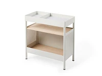 Stella Cart by Most Modest, Small, Fixed, Light Grey Felt, Deep Space