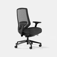 Branch Ergonomic Chair Pro, Mesh Fabric, Black/Black