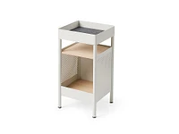 Stella Cart by Most Modest, Small, Fixed, Light Grey Felt, Deep Space