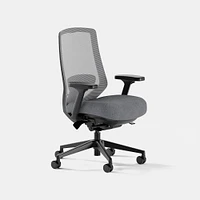 Branch Ergonomic Chair Pro, Mesh Fabric, Black/Black