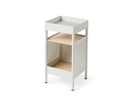 Stella Cart by Most Modest, Small, Fixed, Light Grey Felt, Deep Space