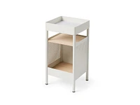 Stella Cart by Most Modest, Small, Fixed, Light Grey Felt, Deep Space