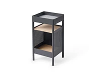 Stella Cart by Most Modest, Small, Fixed, Light Grey Felt, Deep Space