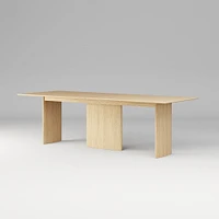 Farrow Counter Height Communal Table, 96", Blonde on Oak