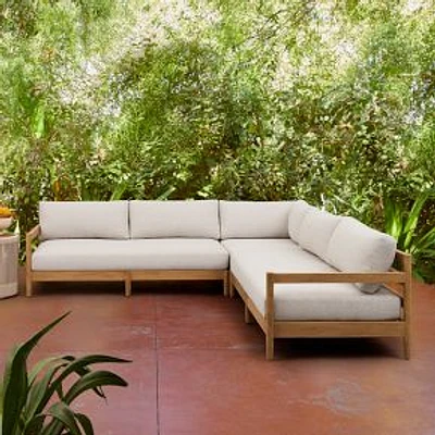 Hargrove Outdoor in -Piece L-Shaped Sectional