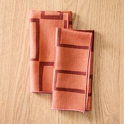 Windows Dinner Napkins Set of 2