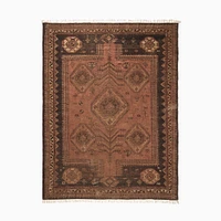 Malia Reversible Rug, Rosewood, 5x8