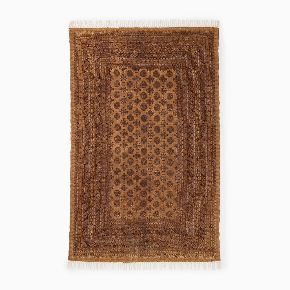 Chip & Dent: Karima Reversible Rug, Copper