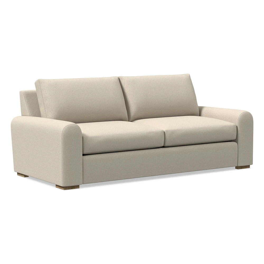 Chip & Dent: Hadley 78" Sofa, Deco Weave, Sand, Al