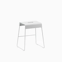 Outdoor A-Line Stool, Gray