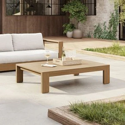 Telluride Outdoor 60in Coffee Table, Reef