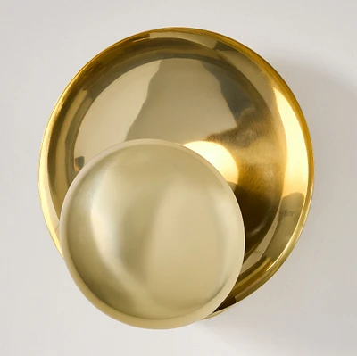 Marcus Samuelsson Sconce, Antique Brass