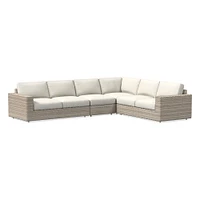 Portside 66" Dining Bench Outdoor Cushion Covers, Sunbrella® Canvas