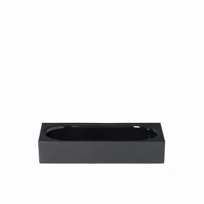 Modo Wall Shelf, Small, 20" Wide, Black