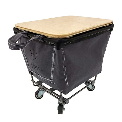 Steele Canvas 1 Bushel Small Truck, Natural & Gray Vinyl