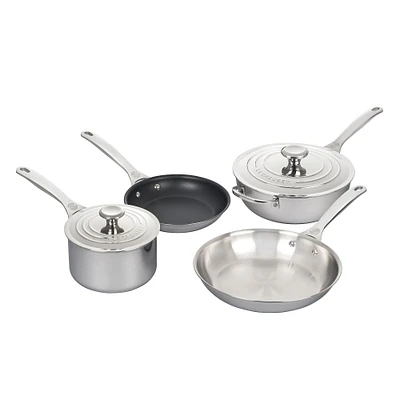Stainless Steel Cookware Set, 6-Piece