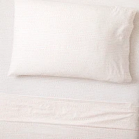 Falling Dot Sheet Set, Pink Blush, Twin