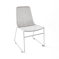 Slope Outdoor  Stacking Chair, Antique Bronze