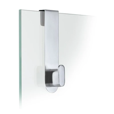 Areo Shower Door Hook, Stainless Steel