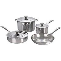 Stainless Steel Cookware Set, 6-Piece
