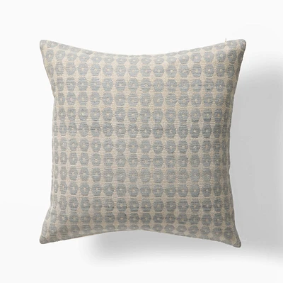 Honeycomb Silk Pillow Cover, 20"x20", Natural