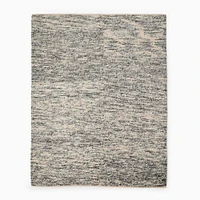 Mini Pebble Jute Wool Rug, Alabaster, 3'x5'