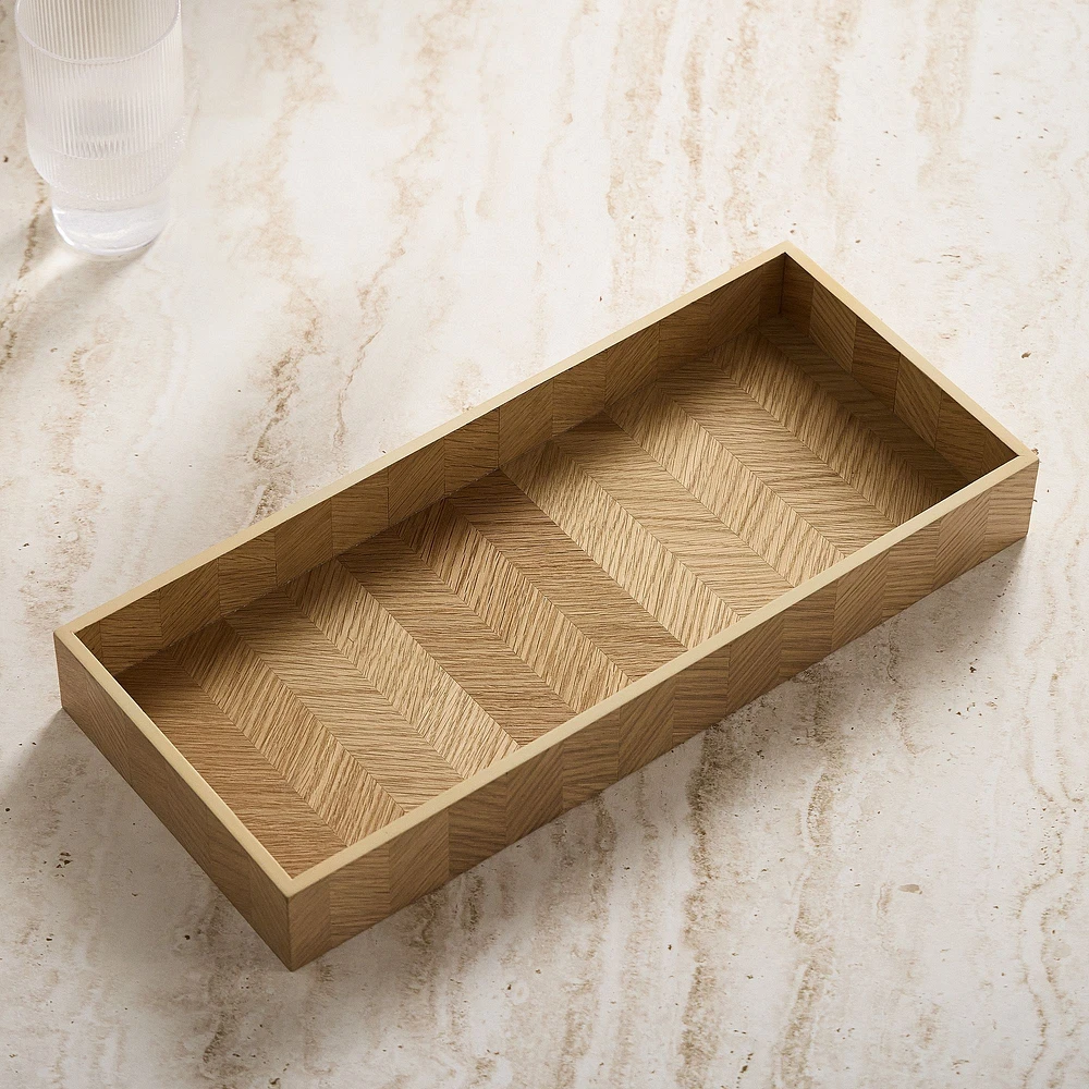 Georgia Graphic Wood Tray, Small