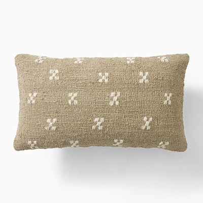 Pinwheel Linen Pillow Cover, 12x21