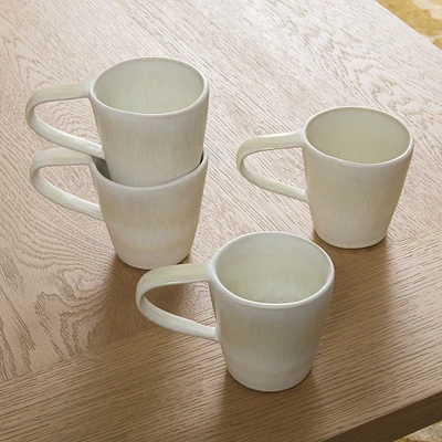 Oyku Dinnerware, Mug, Beige, Set of 4