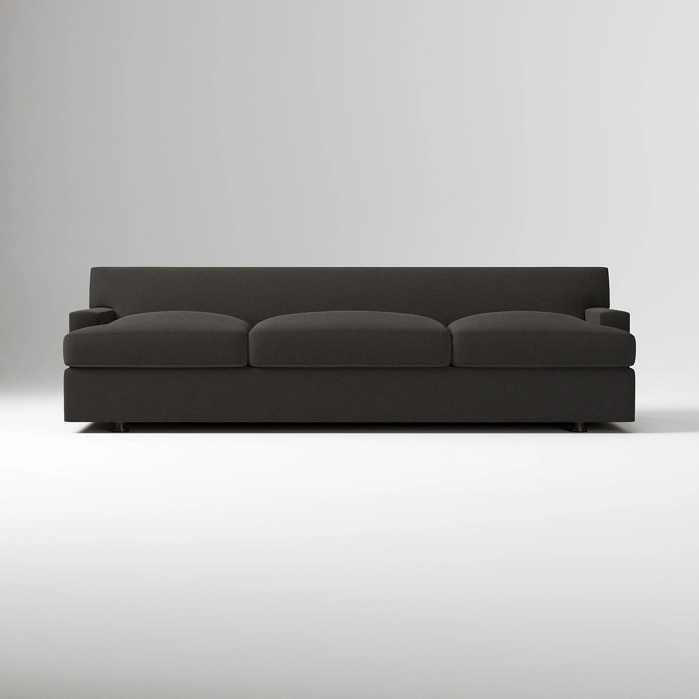 Colin King Kirkwood Sofa, 86", Deluxe Linen, Alabaster