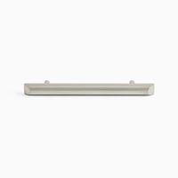 Mid Century 4" Pull, Antique Brass