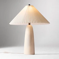 Louis Table Lamp, 13", Natural