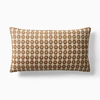 Honeycomb Pillow Cover, 12x21, Natural