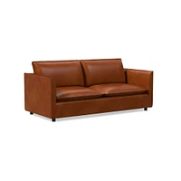 Whitman 86" Sofa, Sierra Leather, Snow, CS